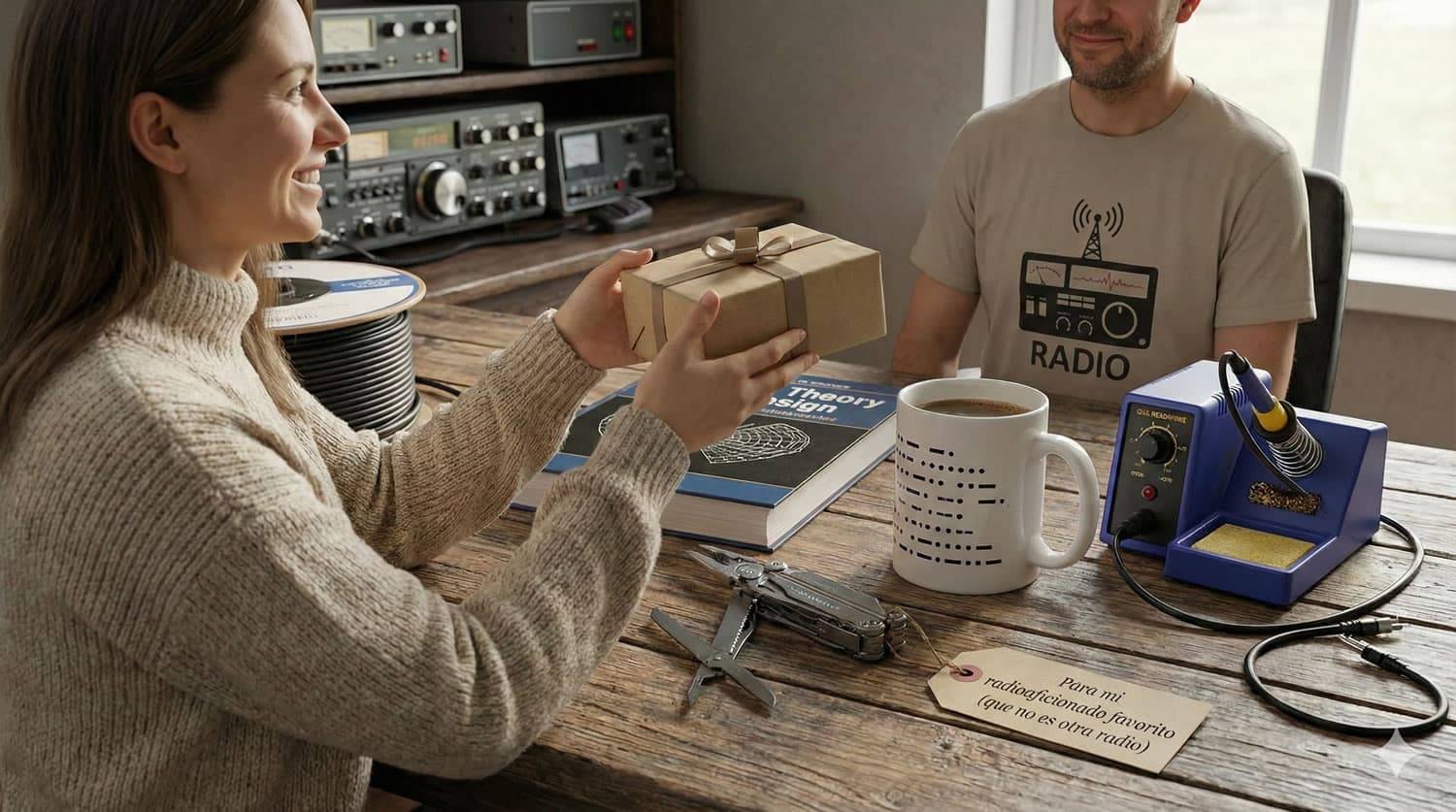 Regalos para un radioaficionado que no son otra radio (y que entenderás lo que son)