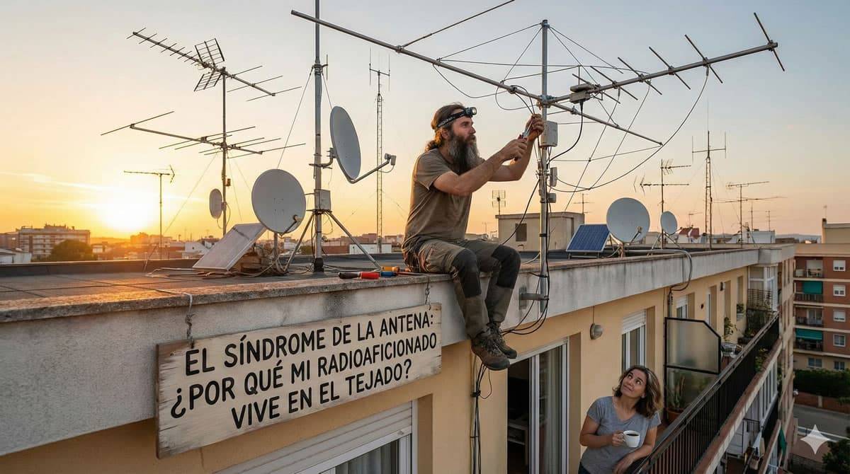 El Síndrome de la Antena: ¿Por qué mi radioaficionado vive en el tejado?